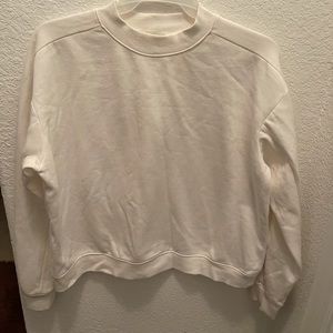 Forever 21 White Sweatshirt